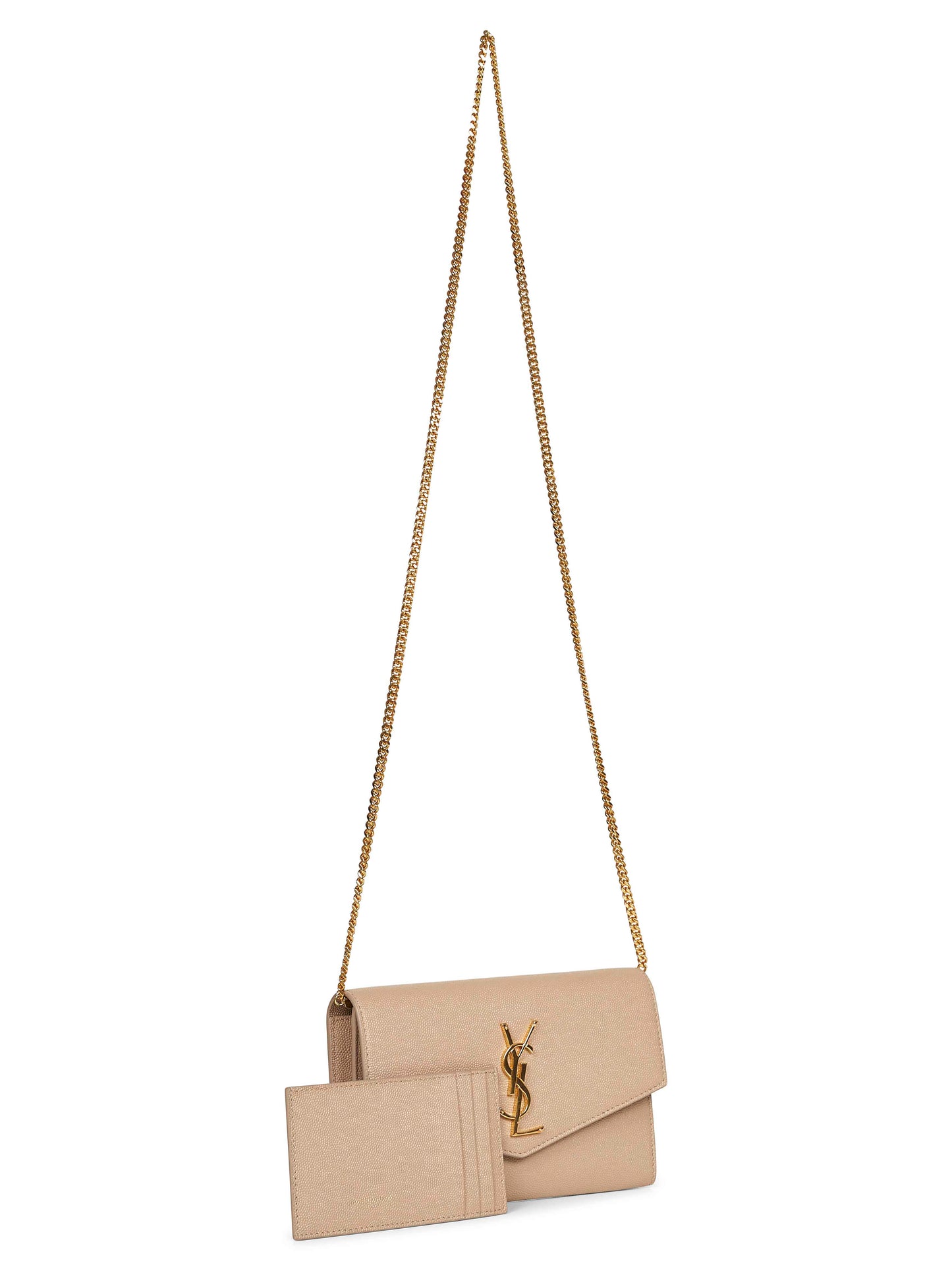 Pochette con catena Uptown beige
