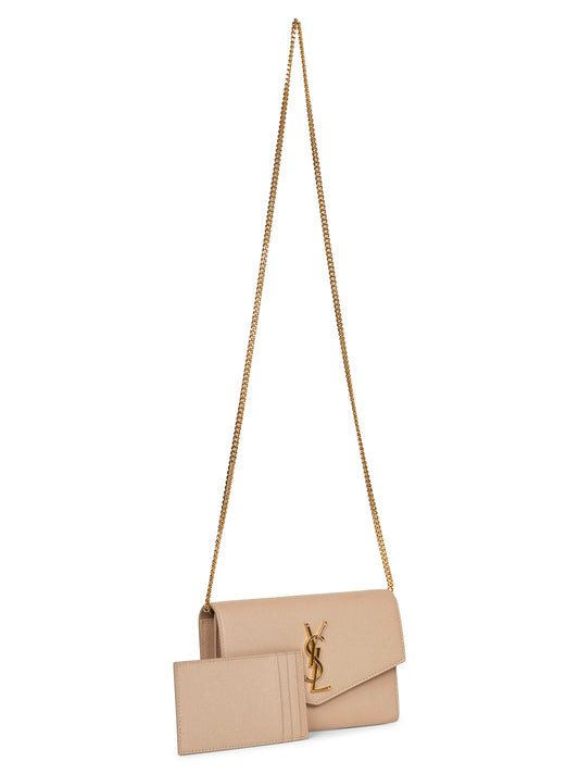 Pochette con catena Uptown beige