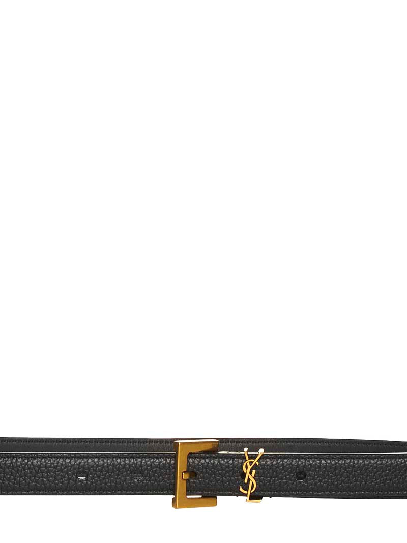 YSL leather belt