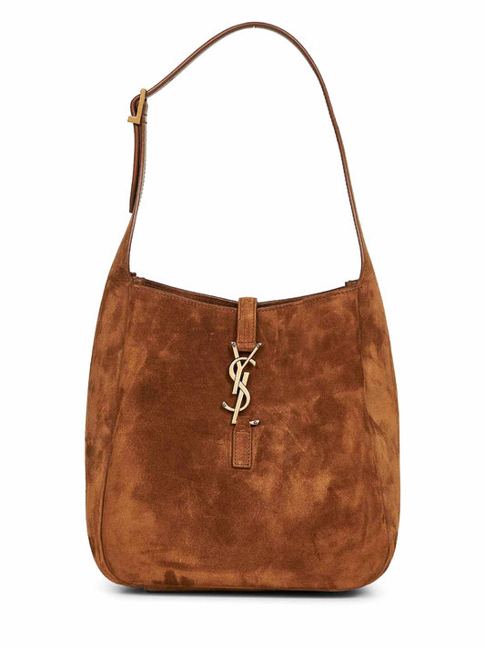 Orange caramel cognac Le 5 À 7 small soft shoulder bag