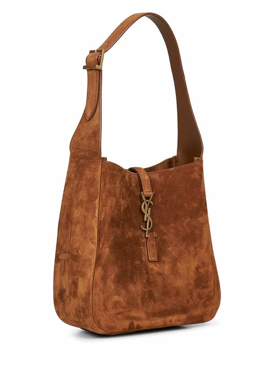 Orange caramel cognac Le 5 À 7 small soft shoulder bag