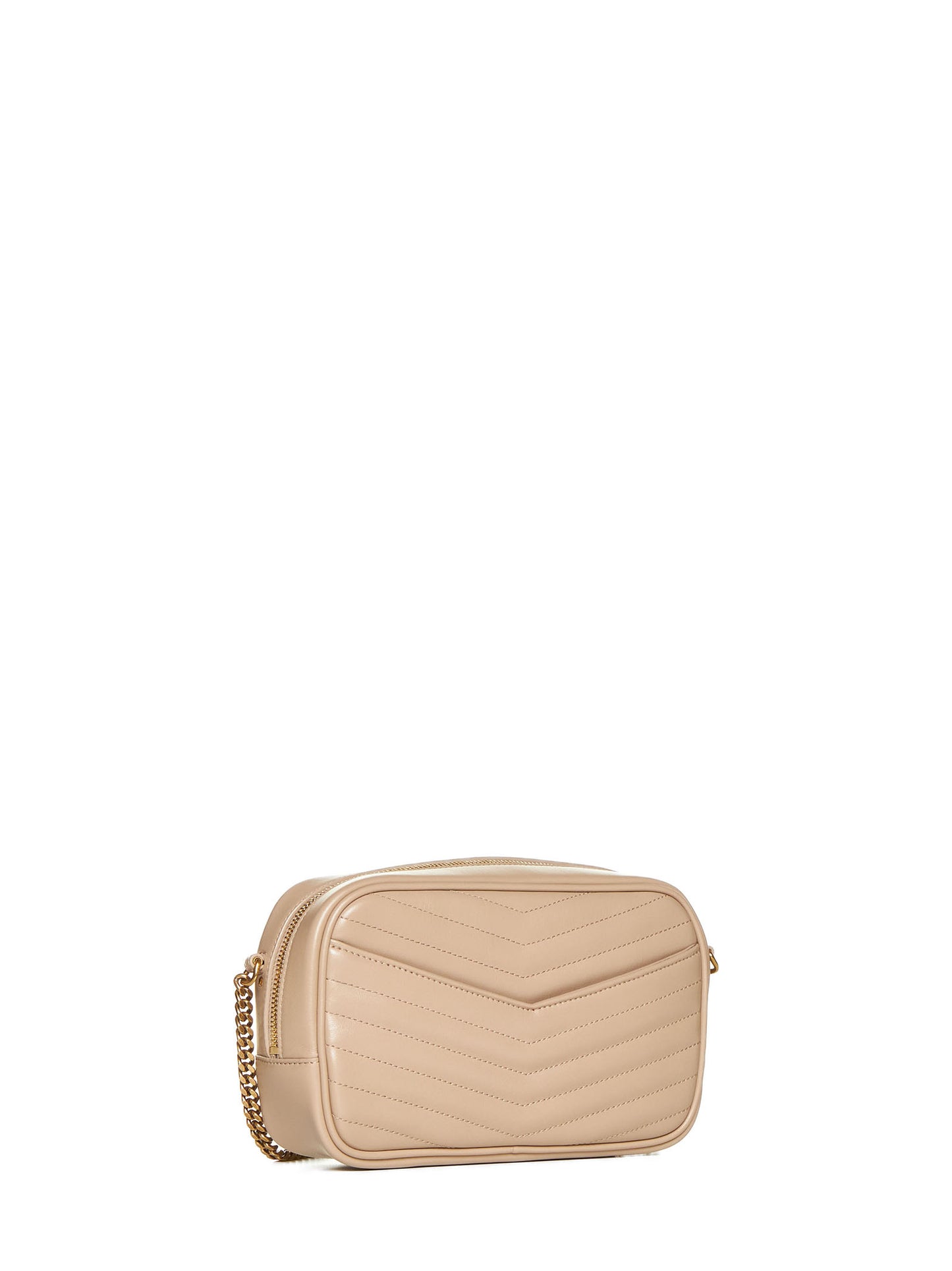 Borsa mini in pelle con logo YSL