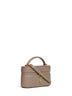 Borsa Vanity Gaby tortora chiaro con tracolla