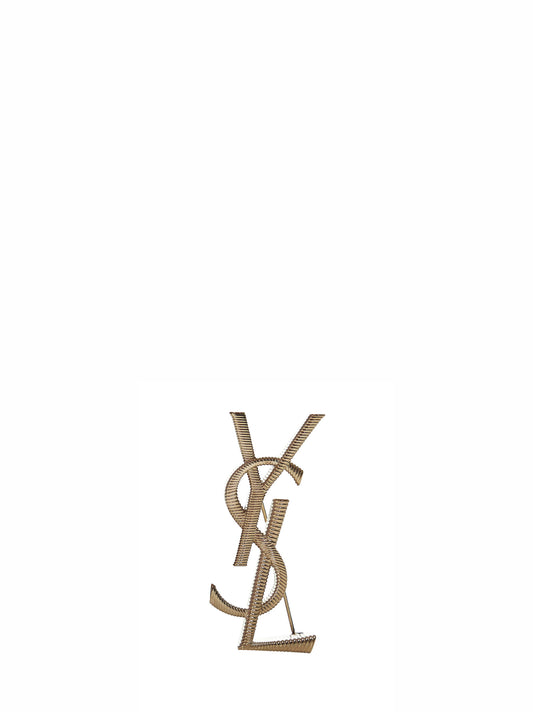 Cassandre metal brooch