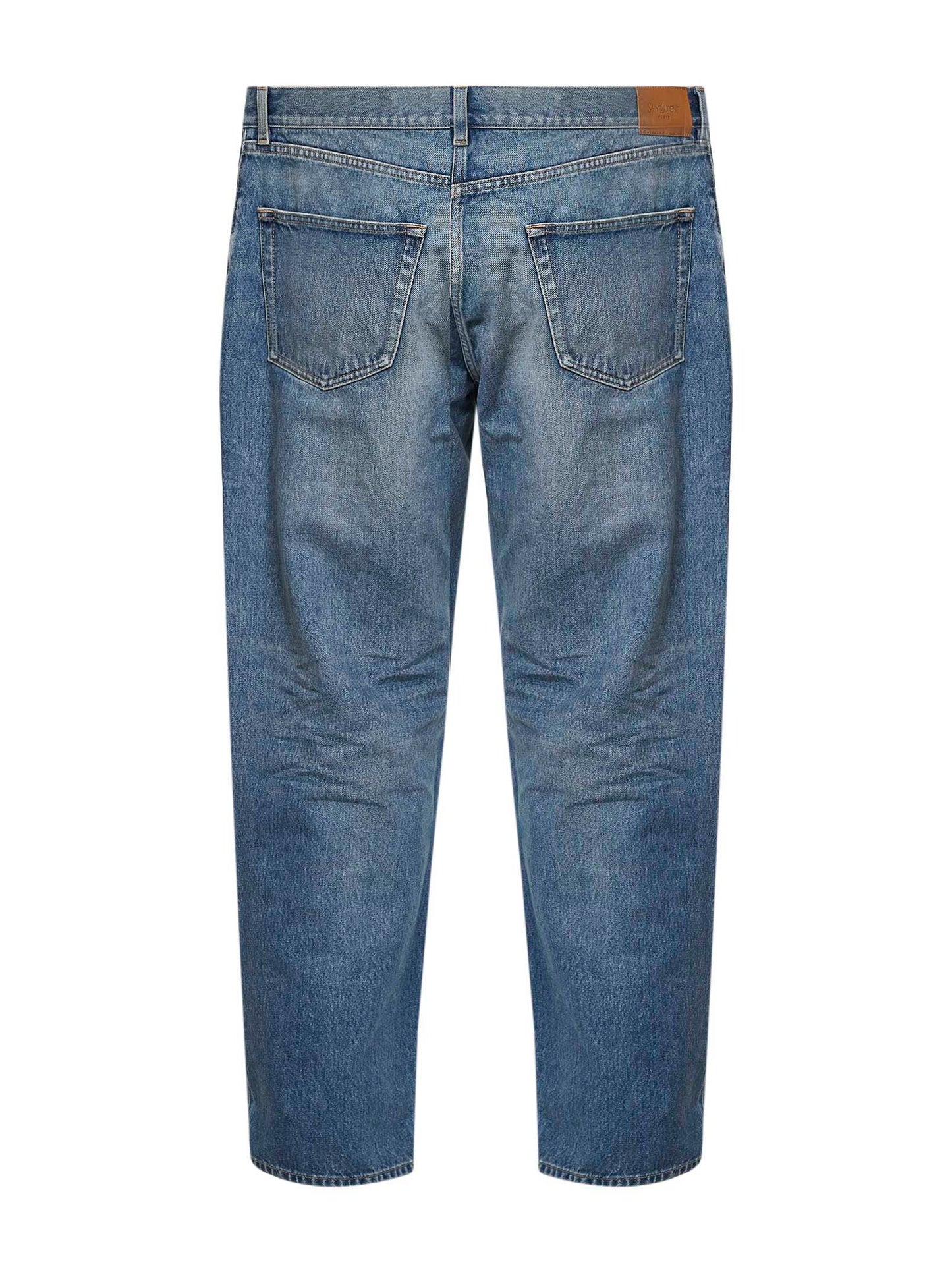 Blue cotton denim Mick long jeans
