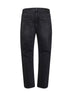 Black denim Mick straight-leg jeans