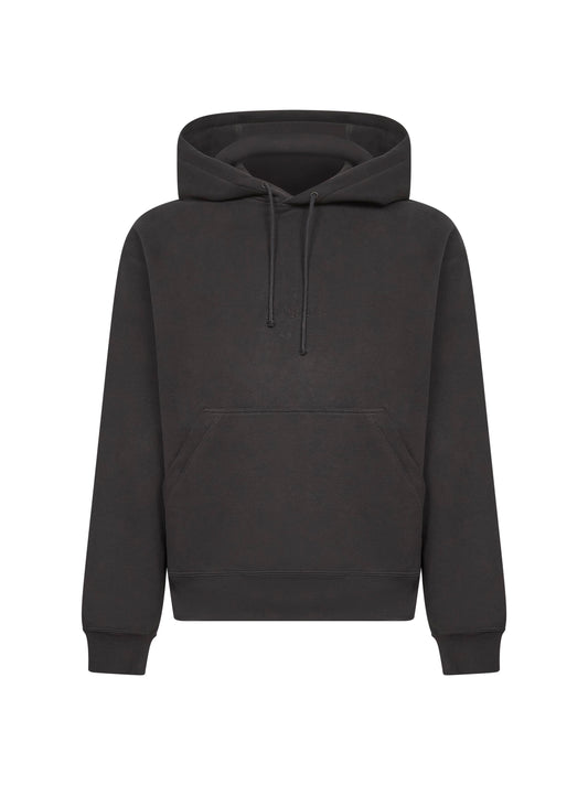 Felpa con cappuccio Saint Laurent nera<BR/>