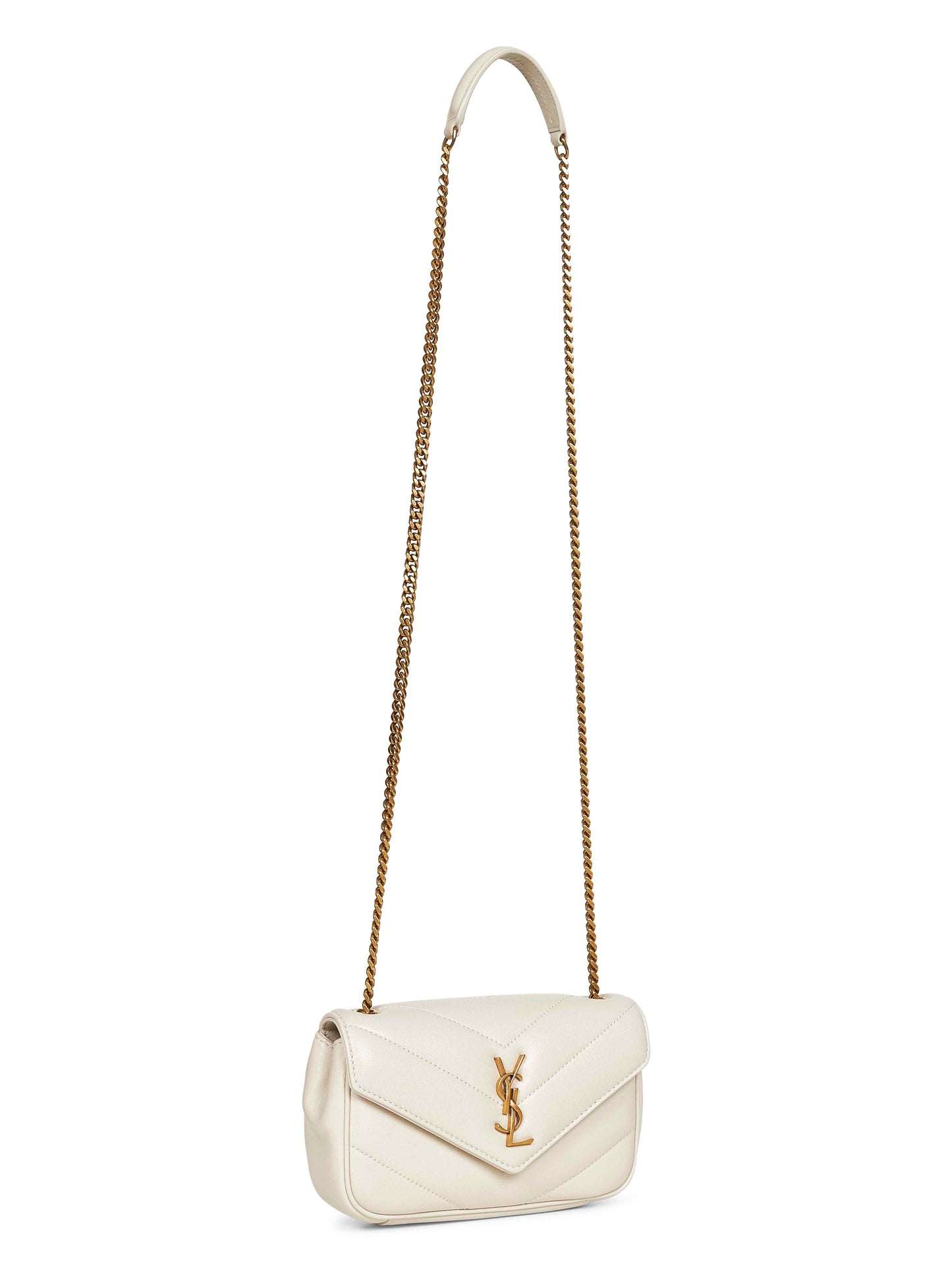 Borsa a tracolla LouLou Mini avorio