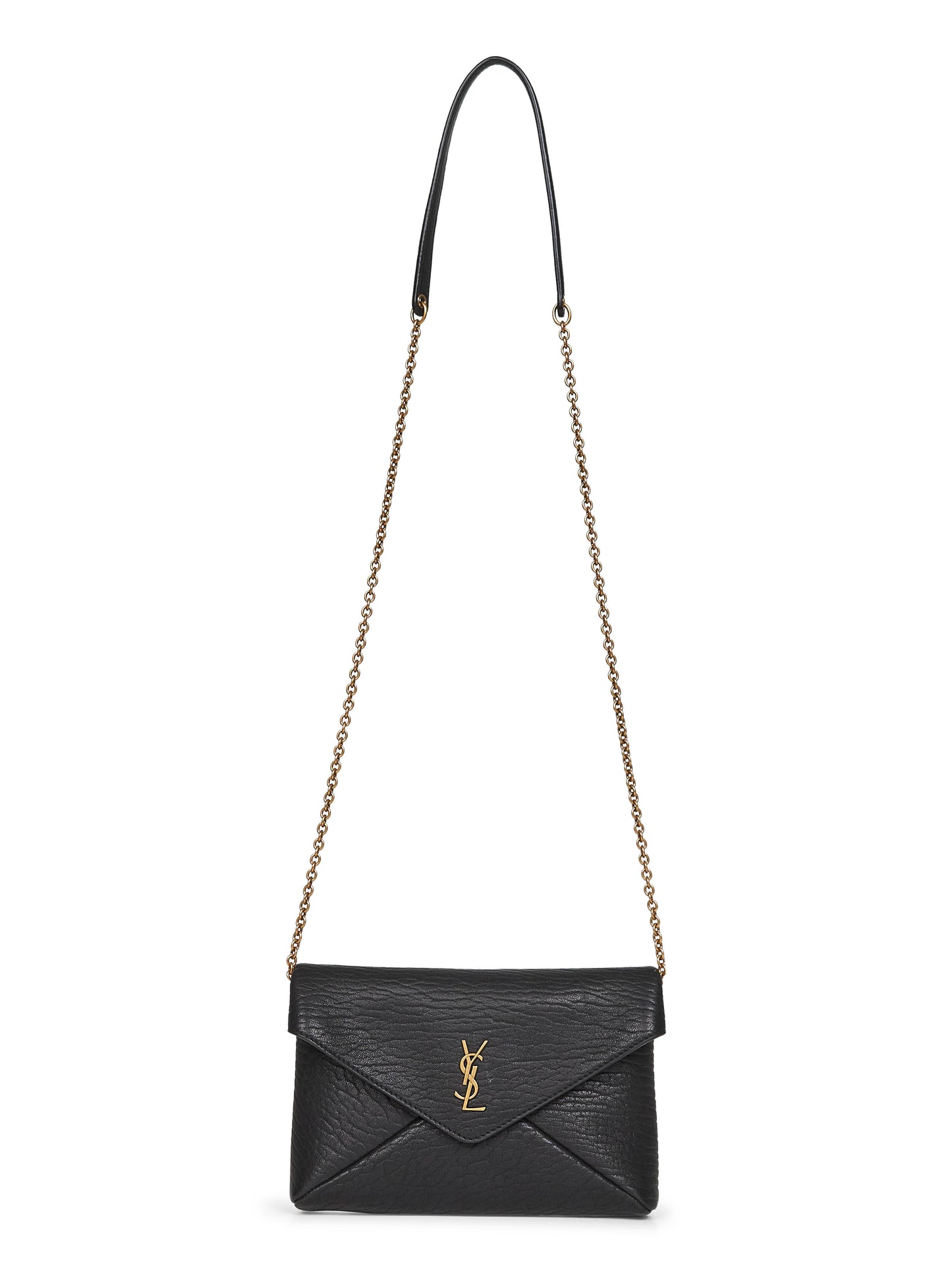 Pochette in pelle Martellata Saint Laurent