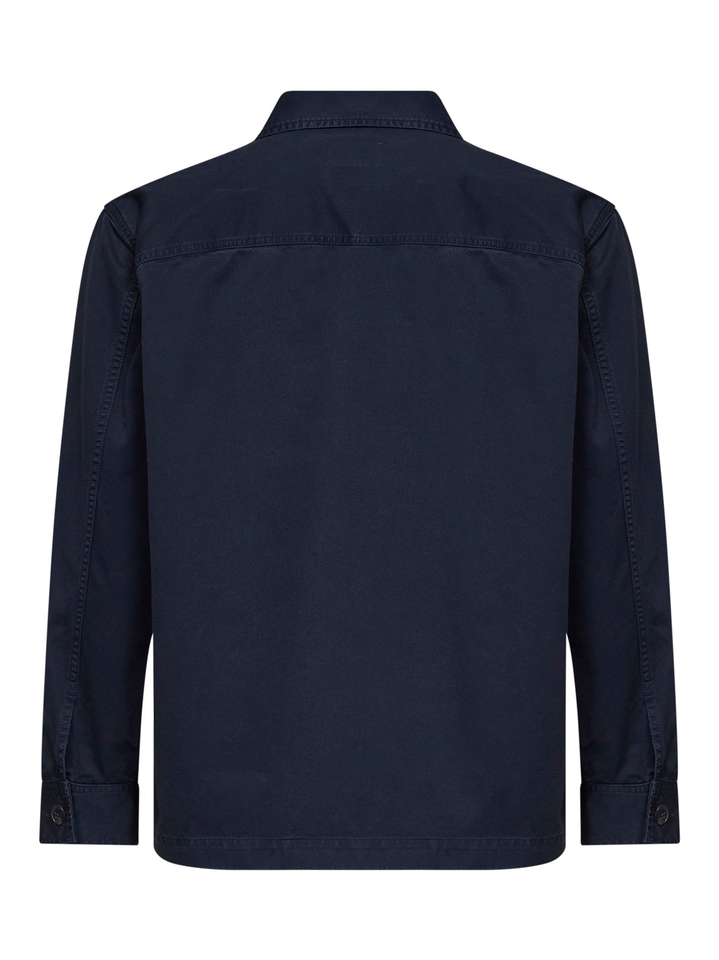 Overshirt Cassandre in cotone certificato blu navy