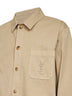 Beige certified cotton Cassandre overshirt