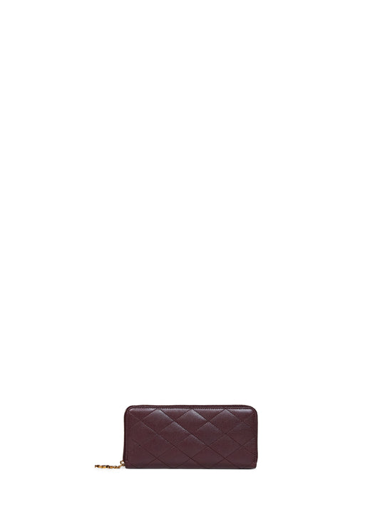 Portafogli con zip Cassandre Bijou rosso cabernet