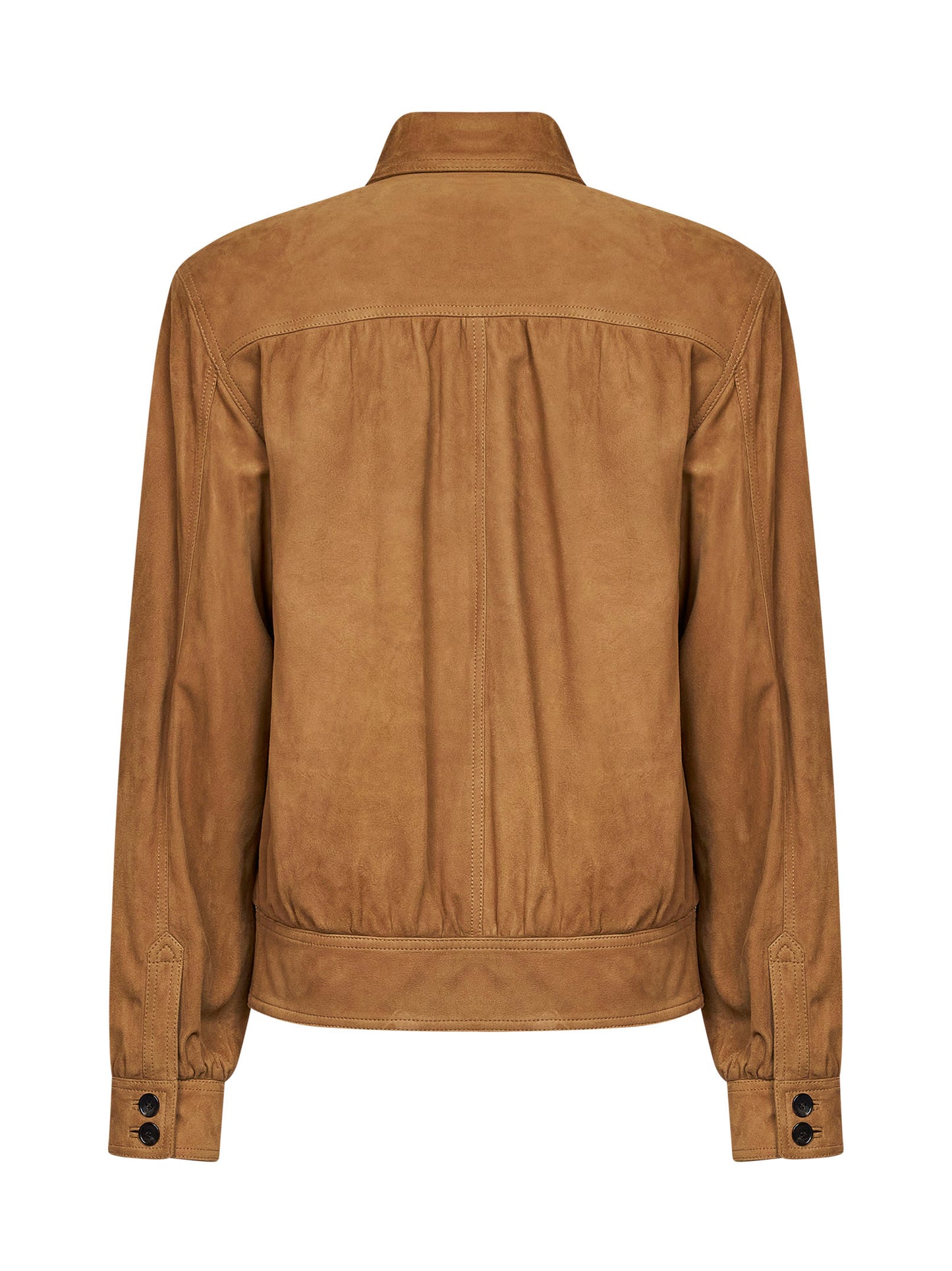 Tobacco suede jacket