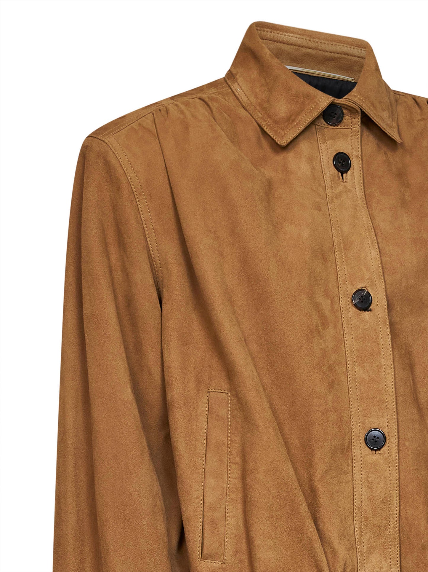 Tobacco suede jacket