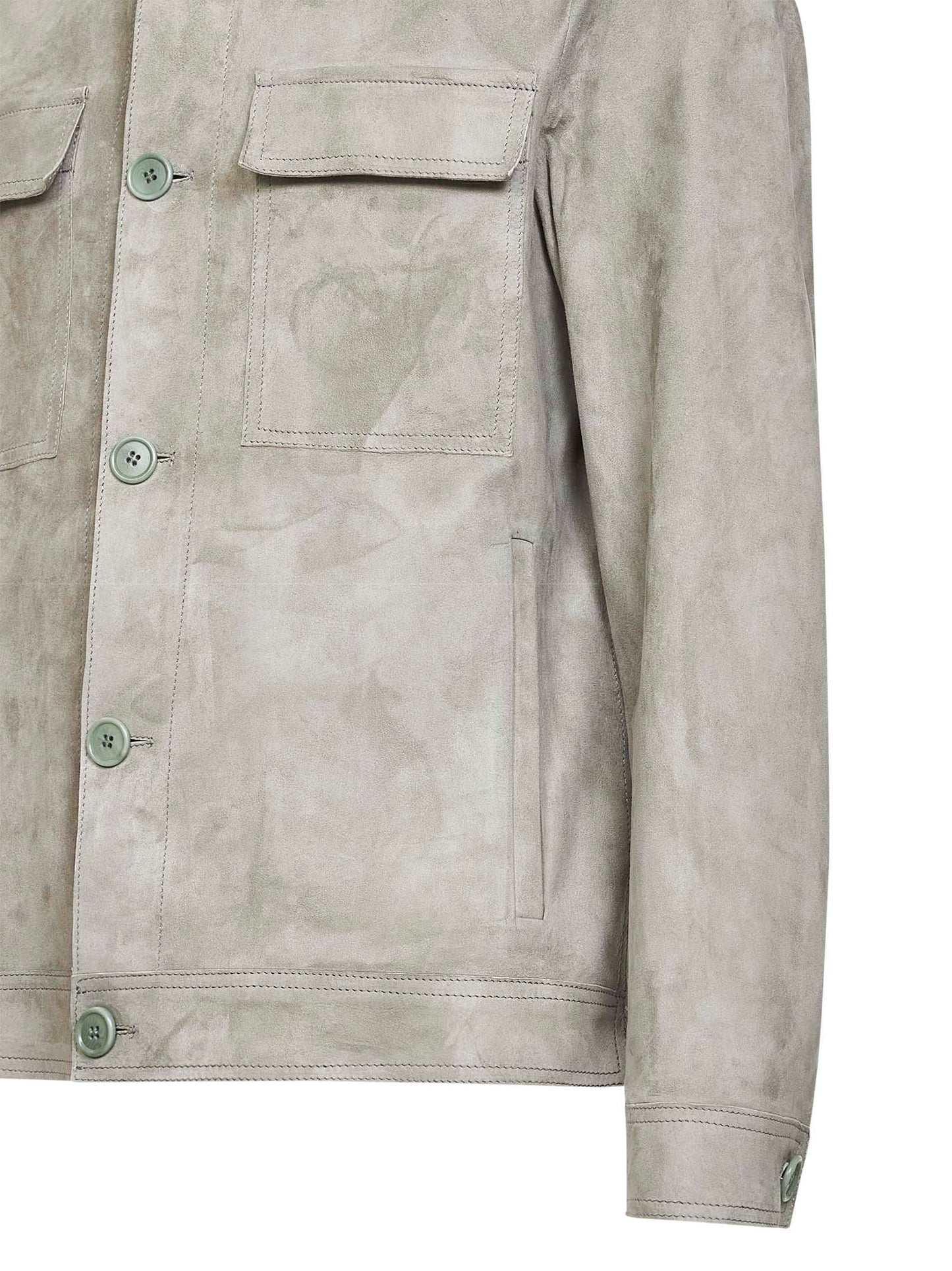 Smoke suede jacket