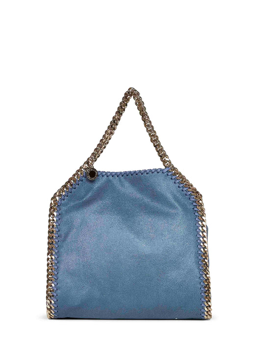 Feather blue Falabella Mini tote bag