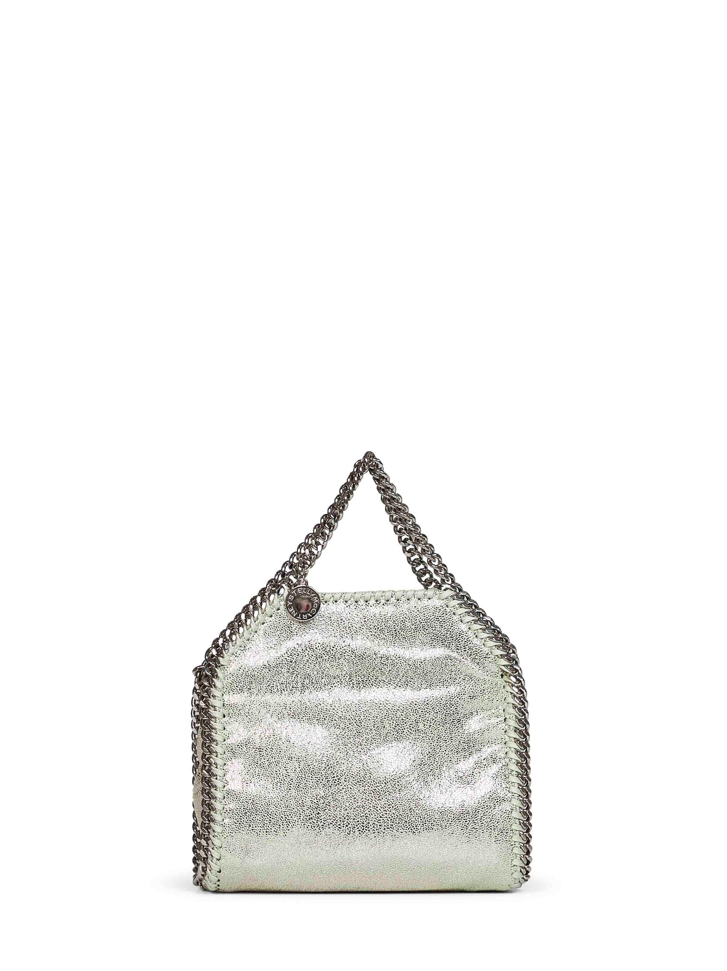 Light lime Falabella Tiny Tote Bag