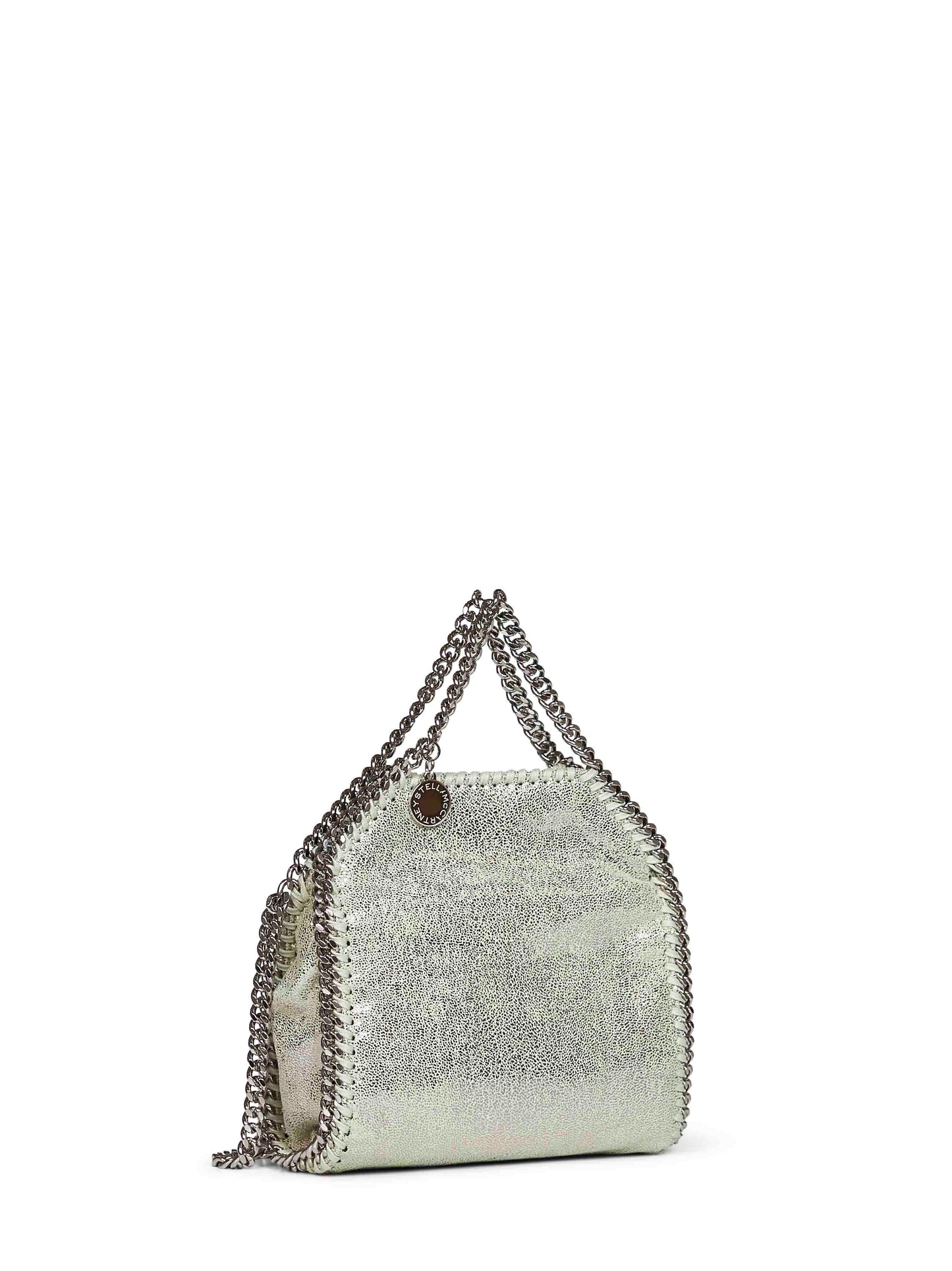 Light lime Falabella Tiny Tote Bag