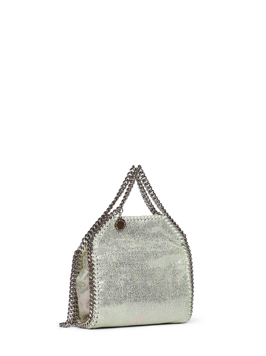Light lime Falabella Tiny Tote Bag