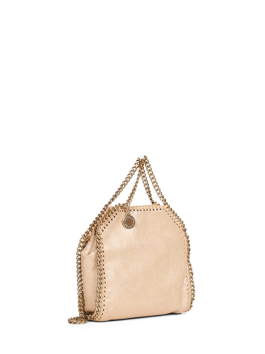 Gold Falabella Tiny Tote Bag