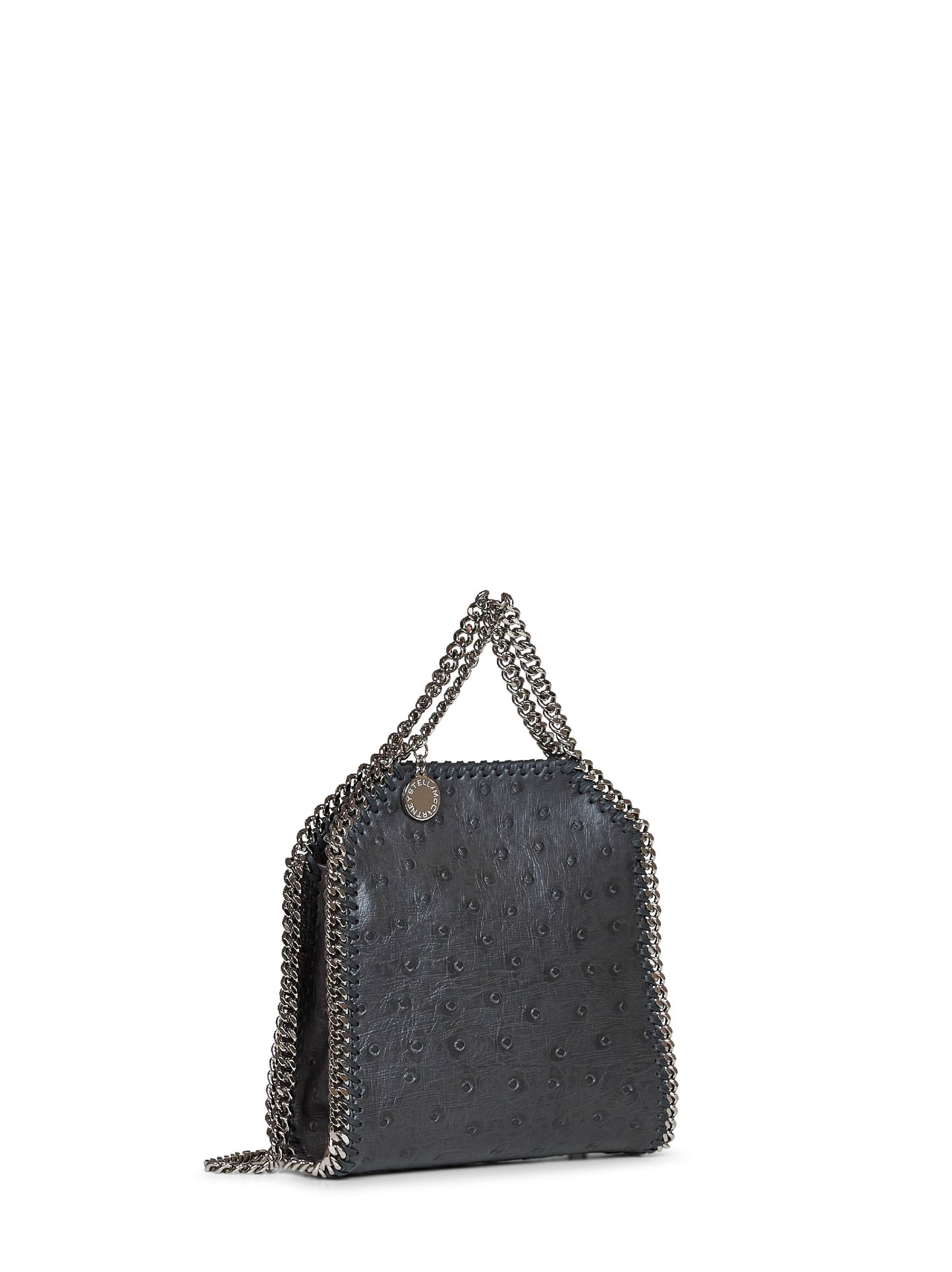 Slate Falabella Tiny Tote Bag
