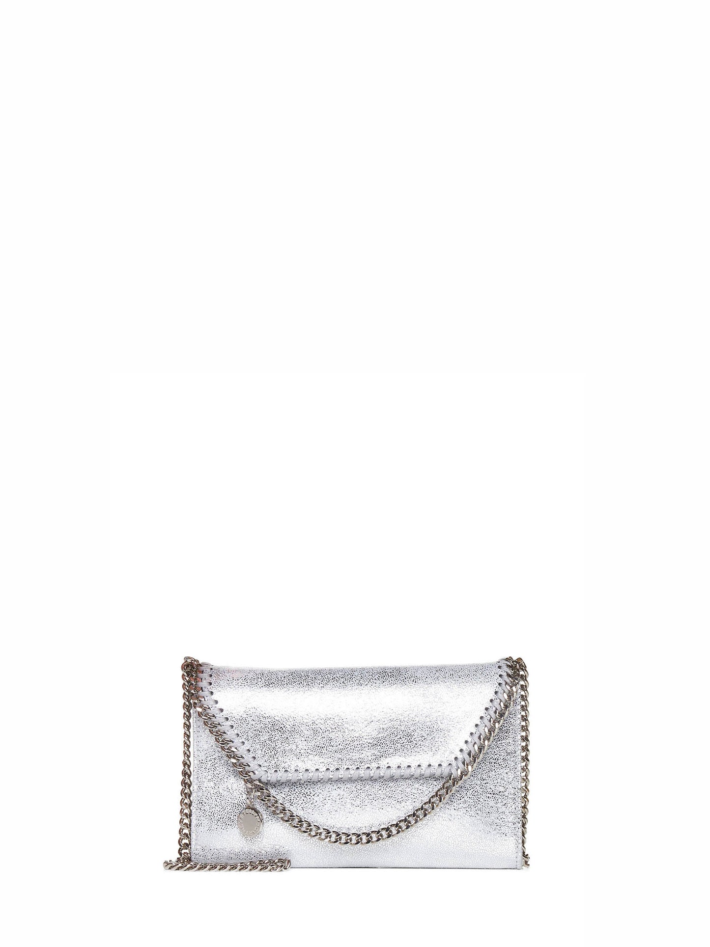 Borsa a spalla Falabella grigia Stella Mccartney