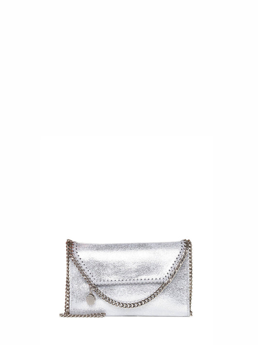 Borsa a spalla Falabella grigia Stella Mccartney