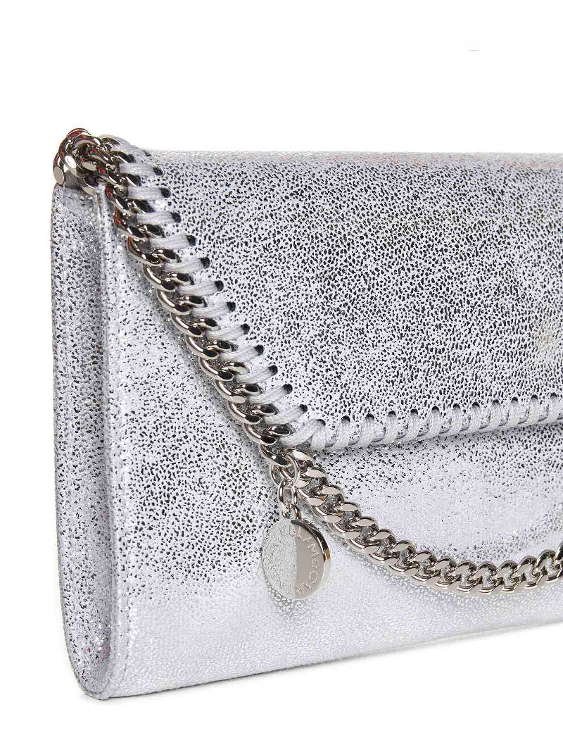 Borsa a spalla Falabella grigia Stella Mccartney