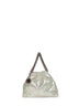Borsa a tracolla mini con coulisse Falabella lime chiaro