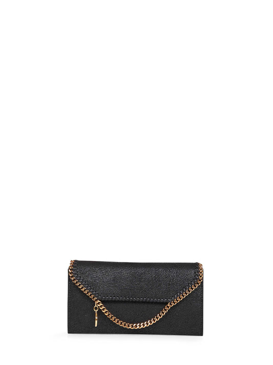 Black Falabella wallet-on-chain crossbody