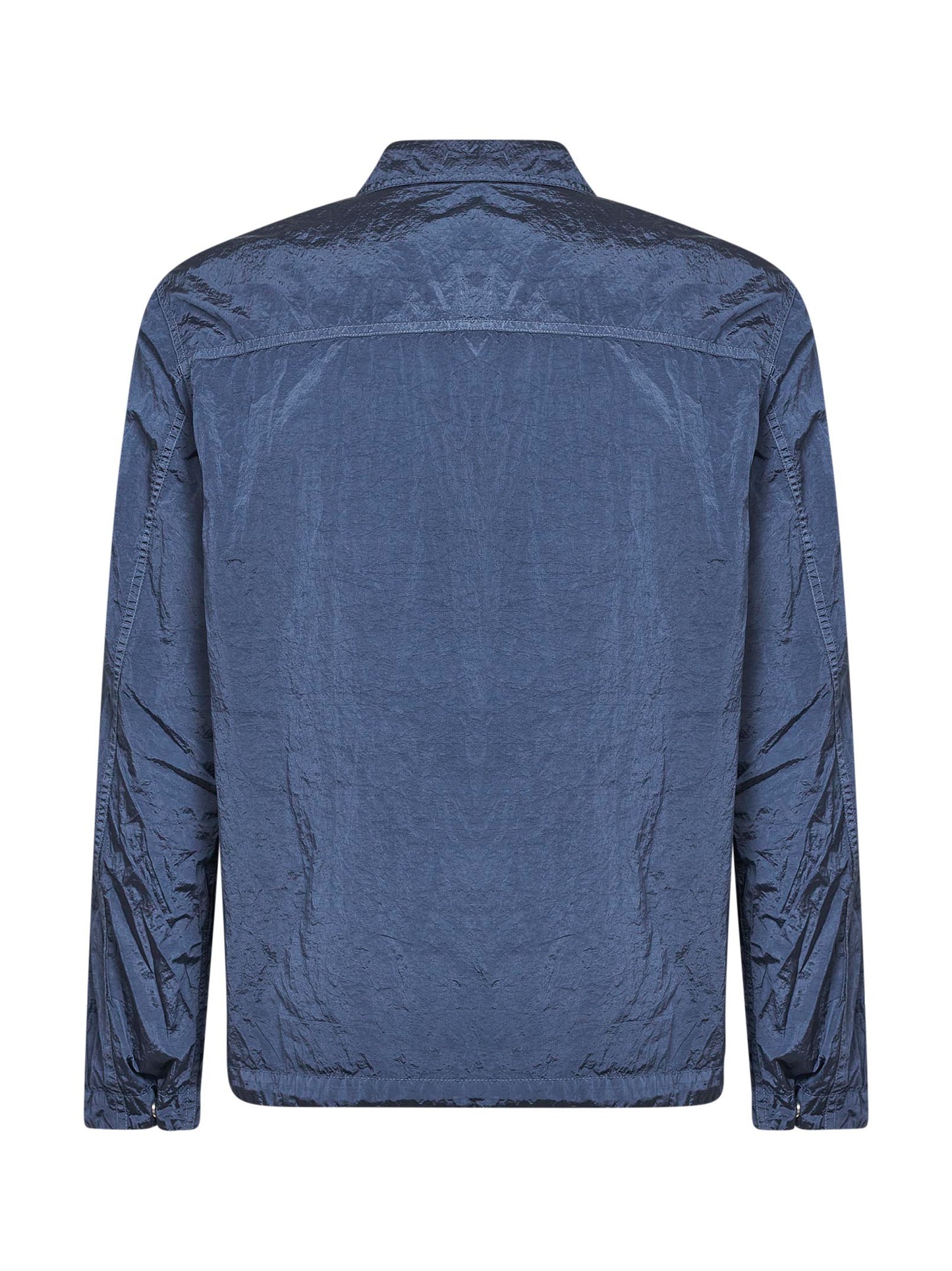 Overshirt in Nylon Metal avio