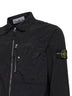 Black Nylon Metal overshirt