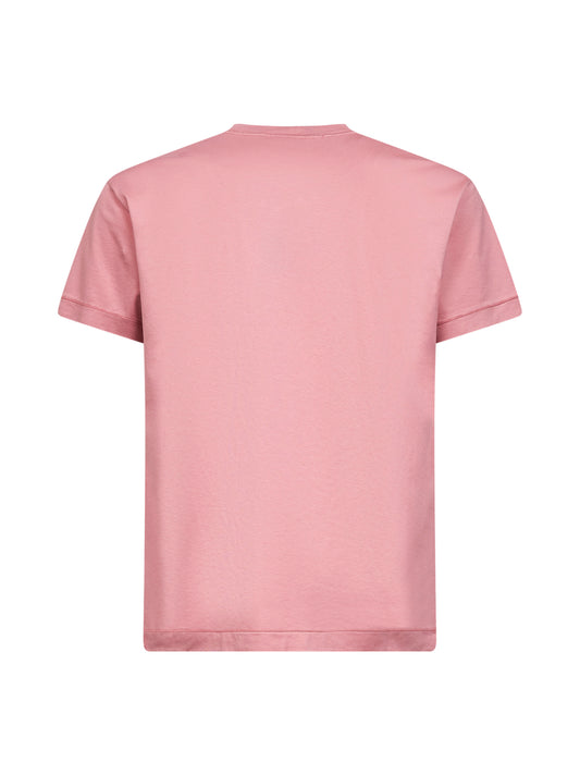 Oleander slim-fit logo patch T-shirt<BR/>