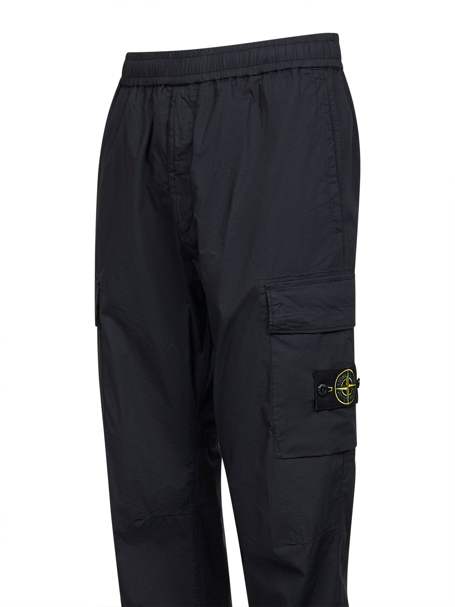 Pantaloni cargo in tela "Paracadute" blu