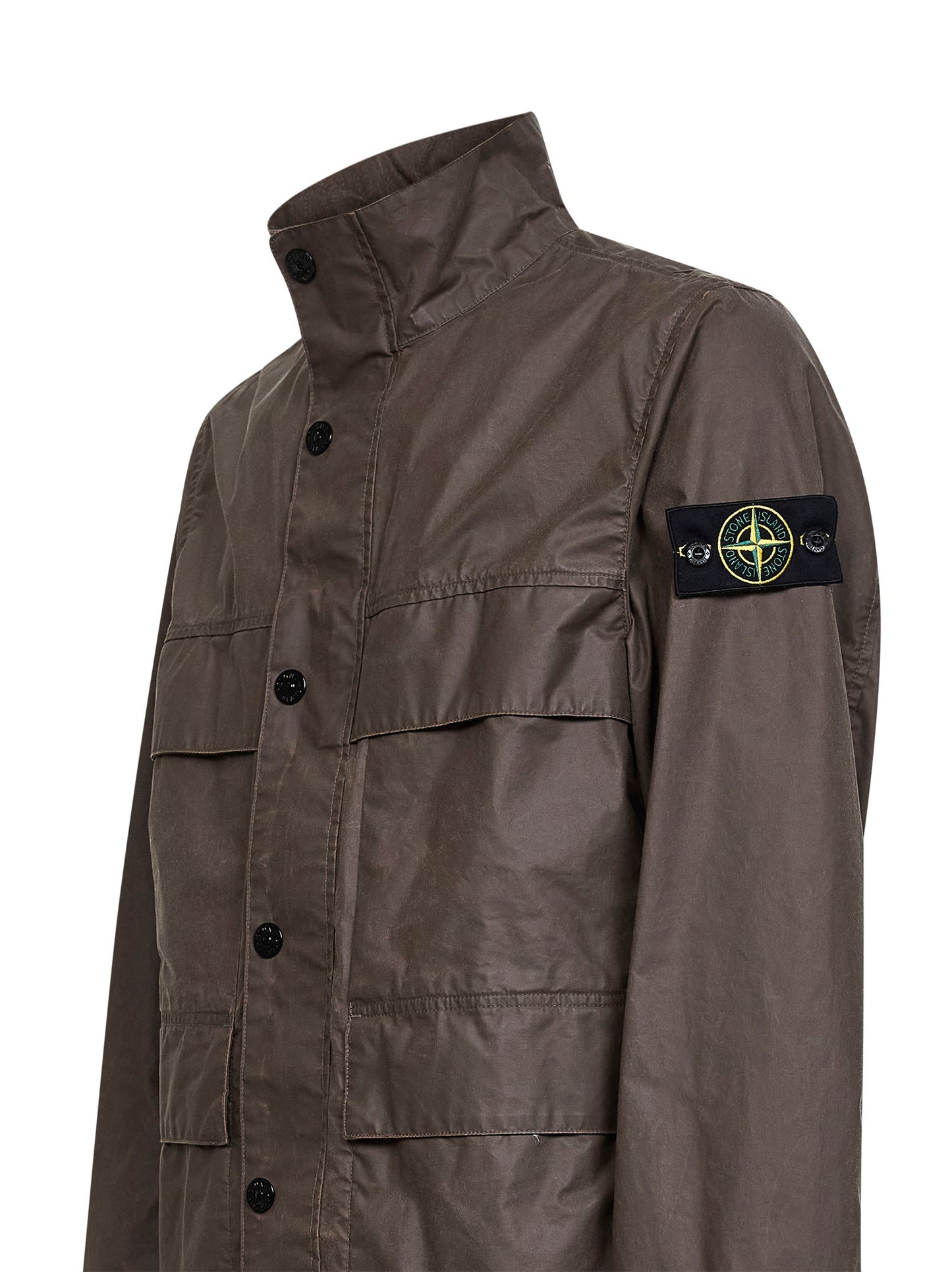 Umber canvas field jacket