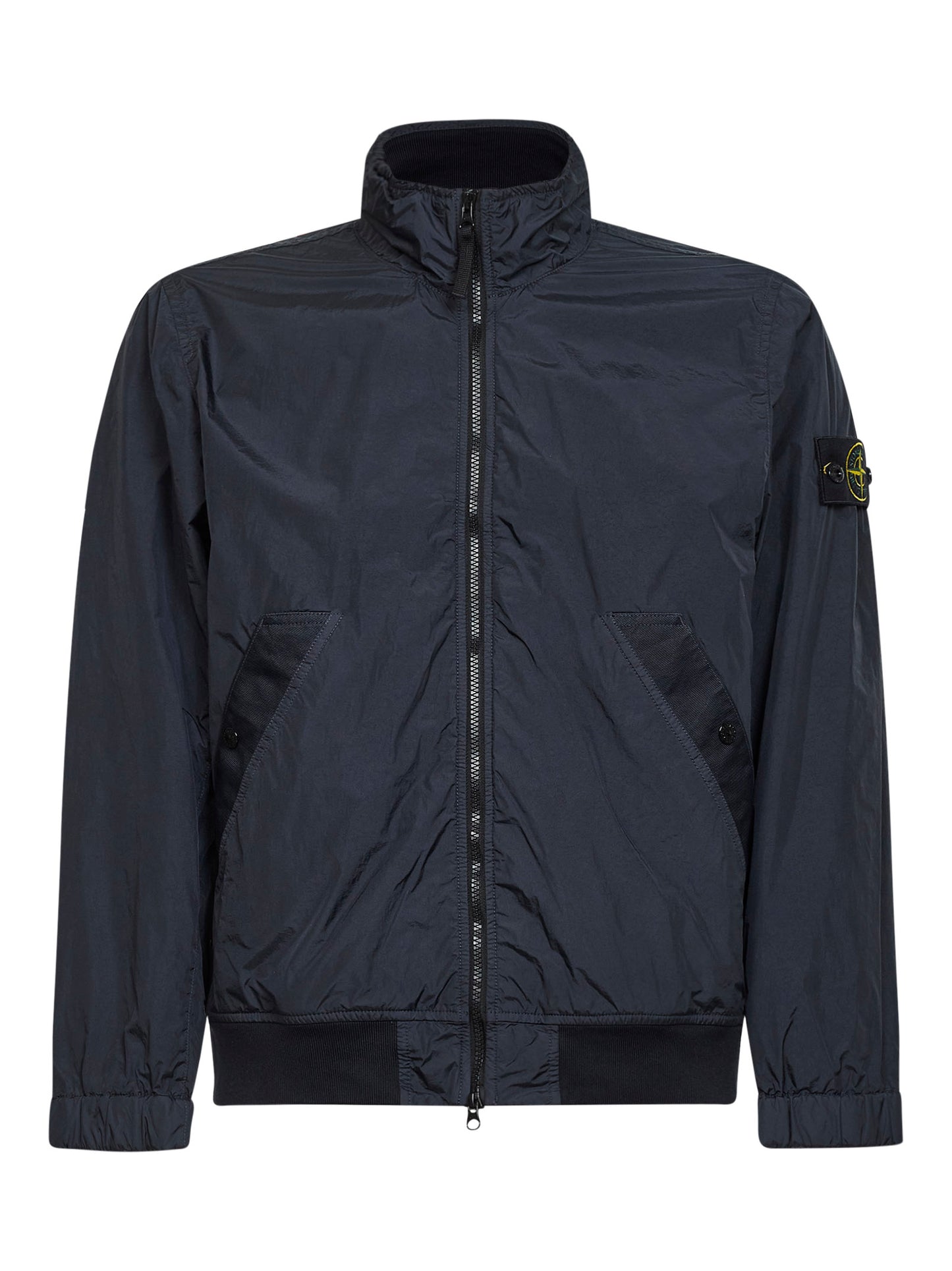 Giacca in reps di nylon leggero blu