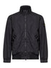 Black lightweight nylon rep jacket