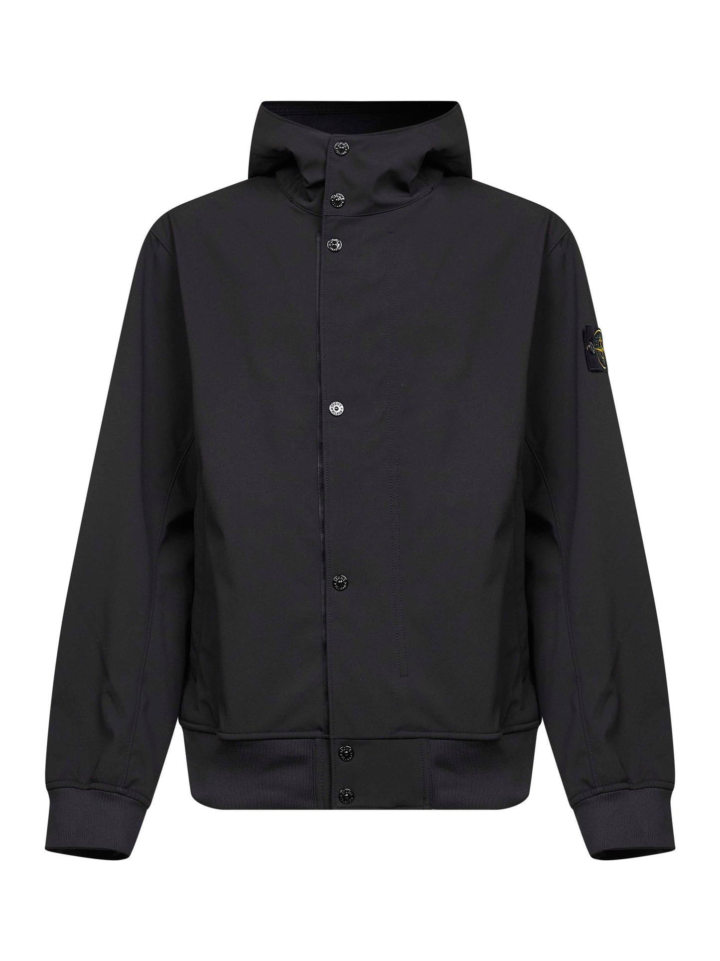 Black Light Soft Shell-R hooded jacket<BR/>