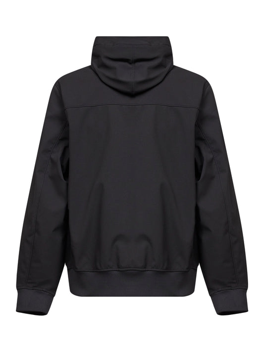 Black Light Soft Shell-R hooded jacket<BR/>
