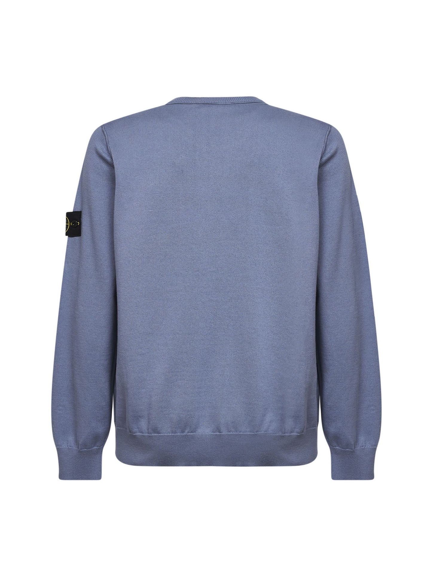 Maglione girocollo in cotone biologico avio