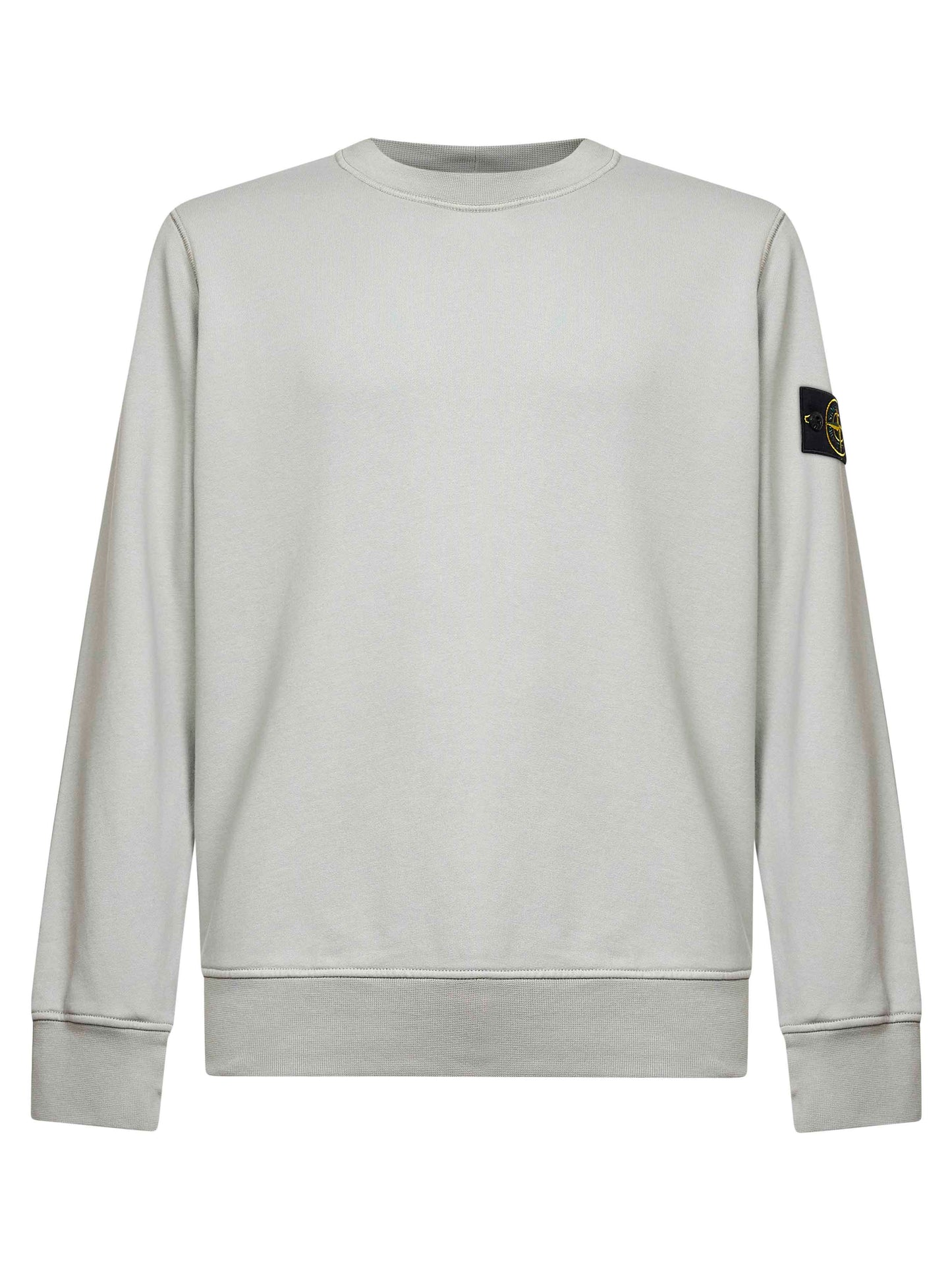 Sage green organic cotton crewneck sweatshirt