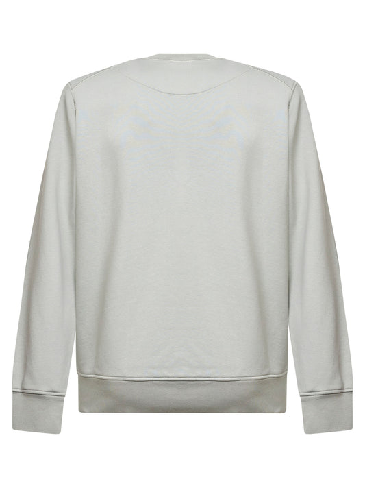 Sage green organic cotton crewneck sweatshirt