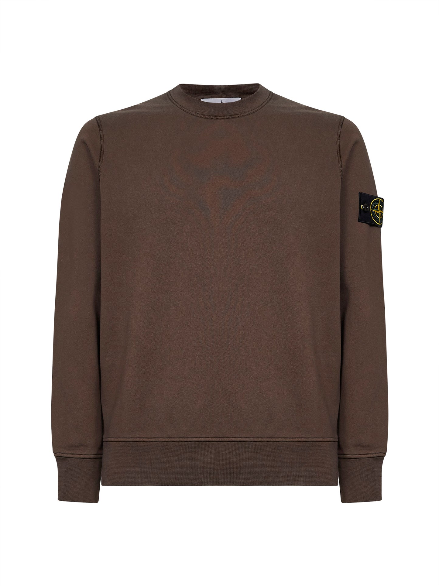 Umber organic cotton crewneck sweatshirt