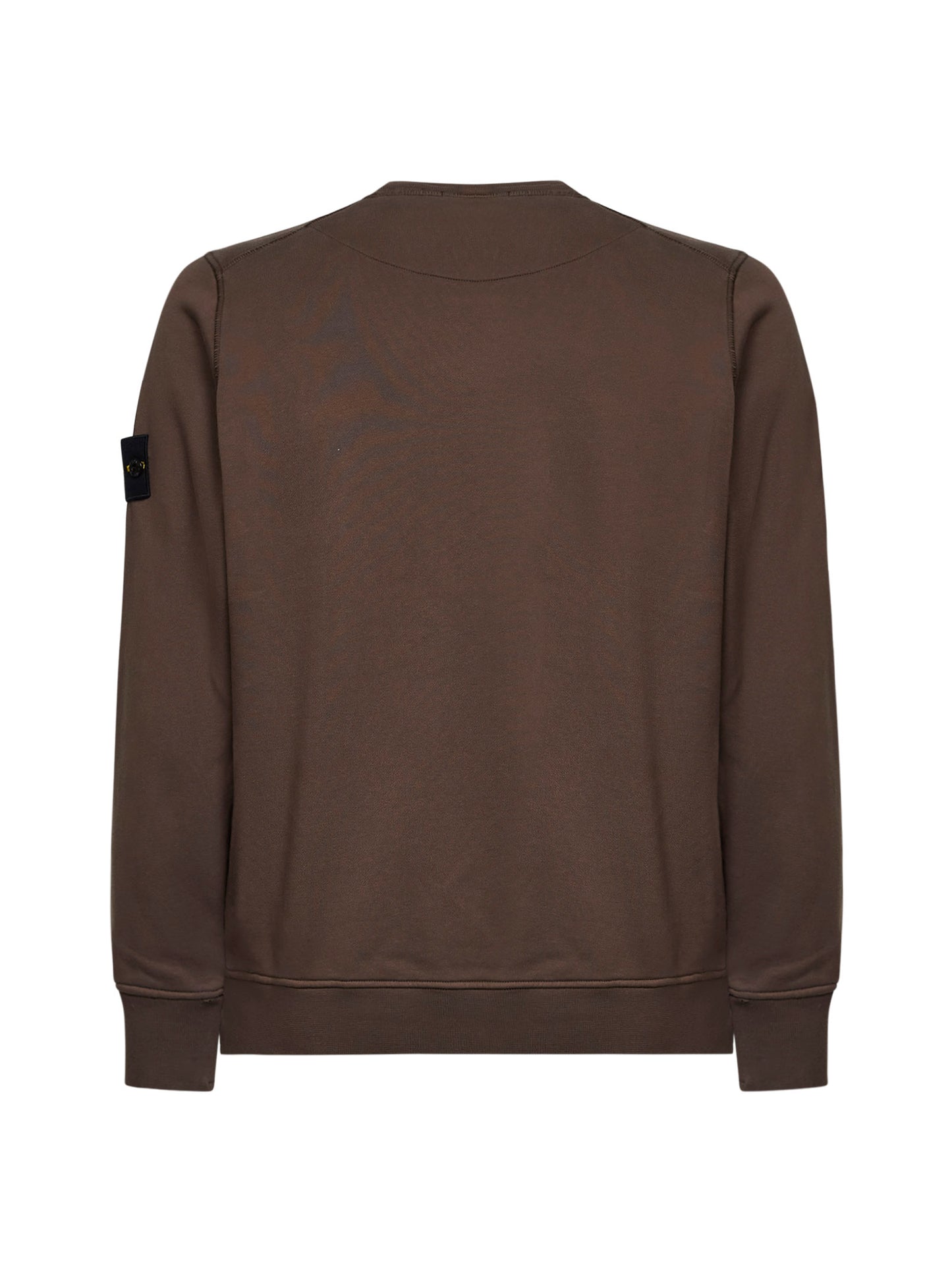 Umber organic cotton crewneck sweatshirt