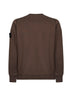 Umber organic cotton crewneck sweatshirt