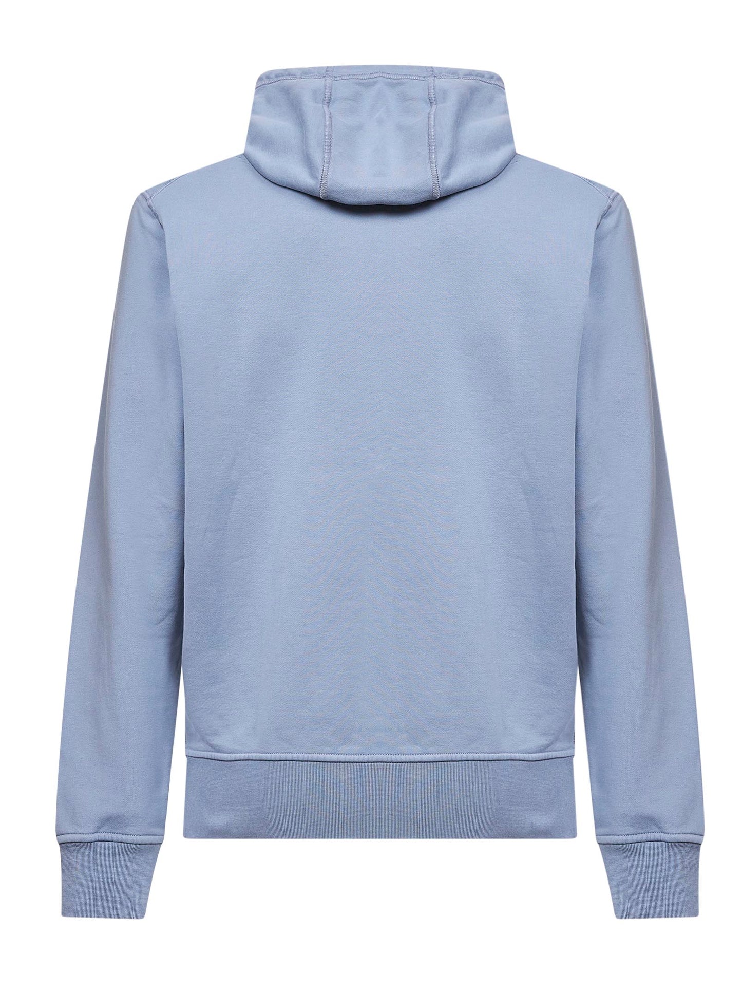 Avio blue organic cotton hoodie
