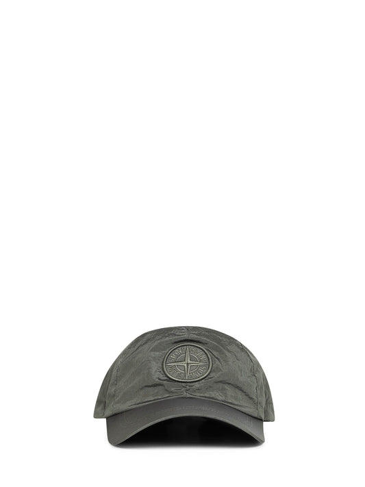 Musk green Nylon Metal baseball cap