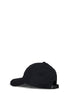 Black cotton rep baseball cap