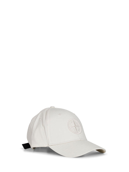Ivory cotton rep baseball cap