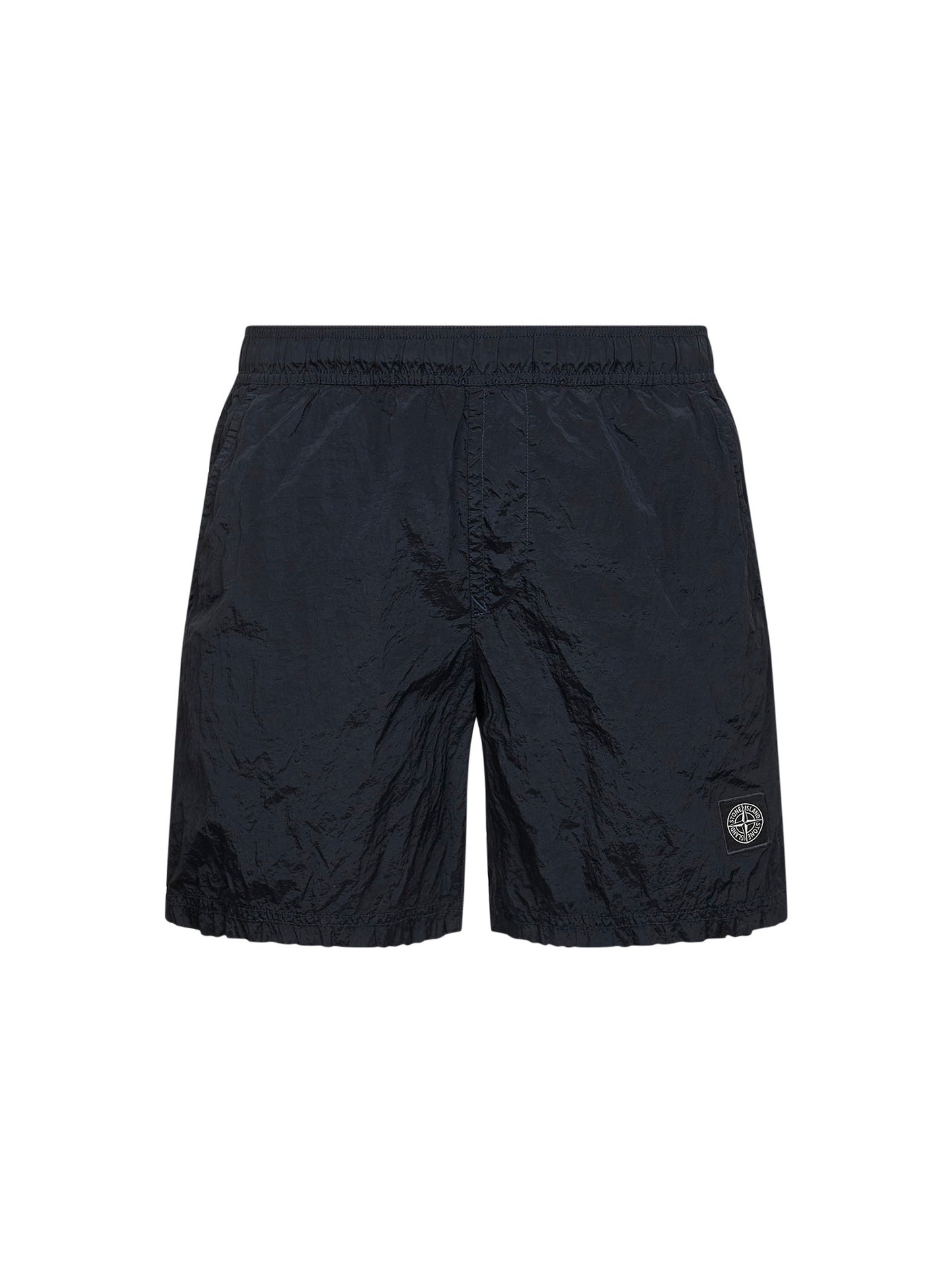 Blue Nylon Metal swim shorts